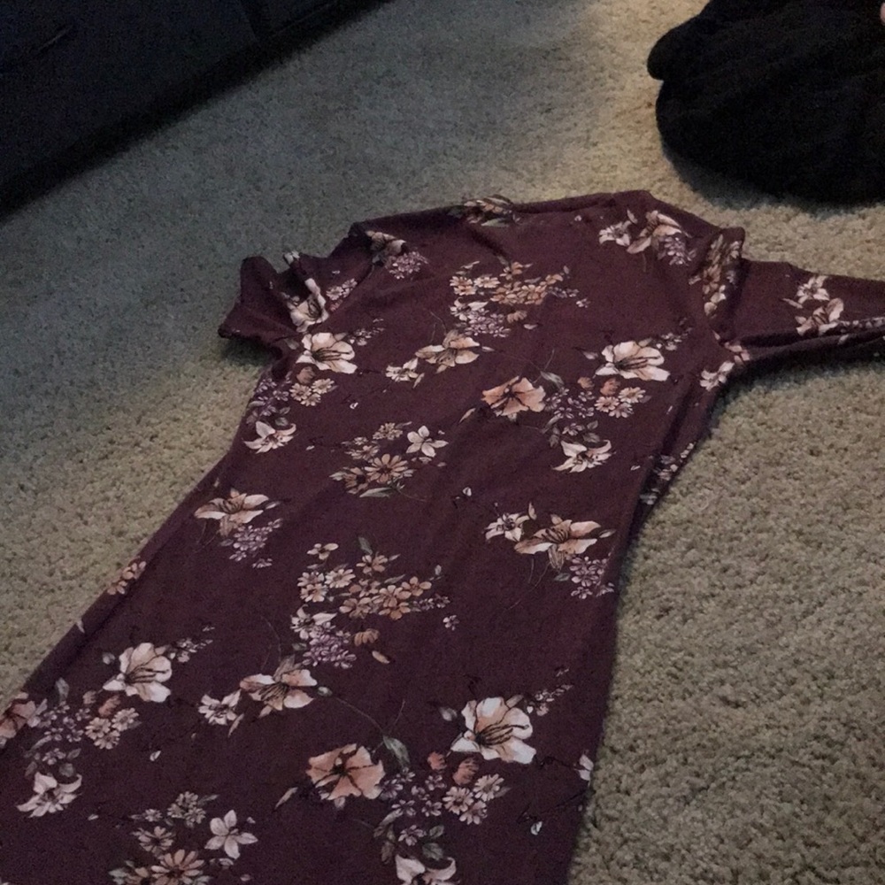 Purple dress